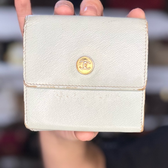CHANEL Handbags - CHANEL SEA FOAM? WALLET